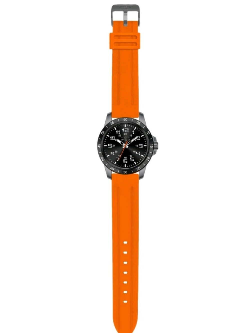 Invicta Pro Diver Stratus Men's Watch - 45mm Orange / Black - Picture 4 of 5
